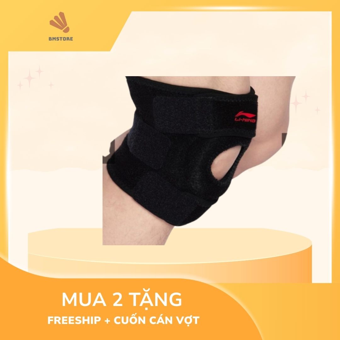 Băng Đầu Gối Li-Ning Cầu Lông Co Giãn, Thoáng Khí Tốt BMC01 (10) Băng Đầu Gối Li-Ning Cầu Lông Co Giãn, Thoáng Khí Tốt BMC01 (10)