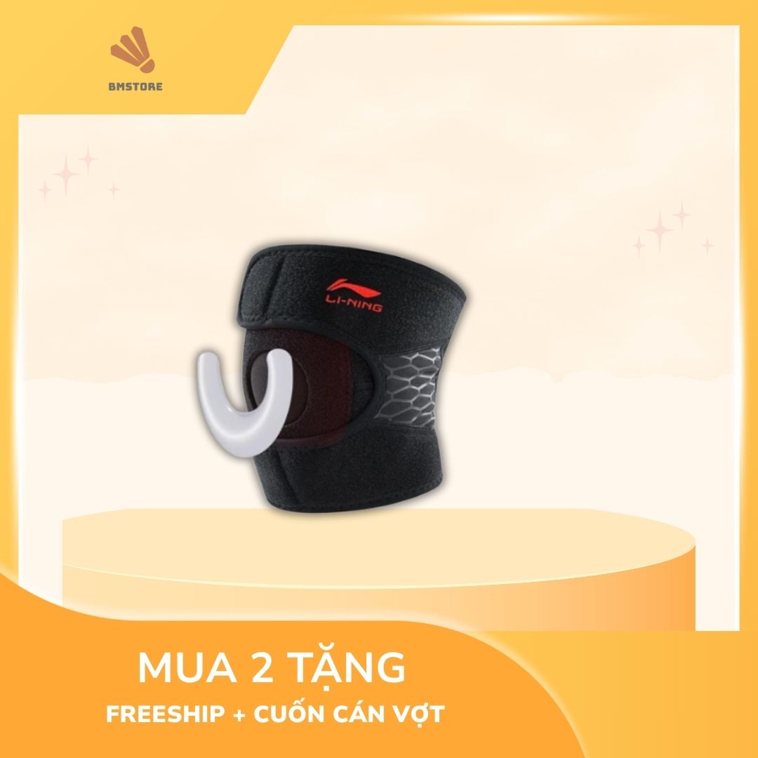 Băng Đầu Gối Li-Ning Cầu Lông Co Giãn, Thoáng Khí Tốt BMC01 (8) Băng Đầu Gối Li-Ning Cầu Lông Co Giãn, Thoáng Khí Tốt BMC01 (8)