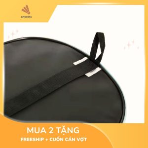 Túi đựng vợt cầu lông 190 ECO đen viền xanh thời trang 2 Túi đựng vợt cầu lông 190 ECO đen viền xanh thời trang (2)