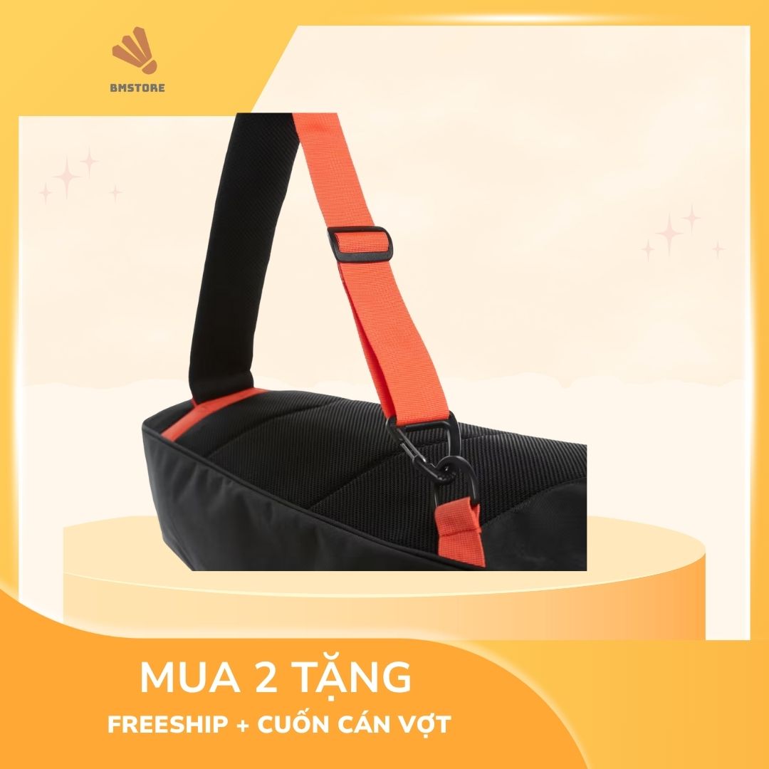 Túi đựng vợt cầu lông BL 530 màu đỏ đen chống thấm nước, bền đẹp (3) Túi đựng vợt cầu lông BL 530 màu đỏ đen chống thấm nước, bền đẹp (3)